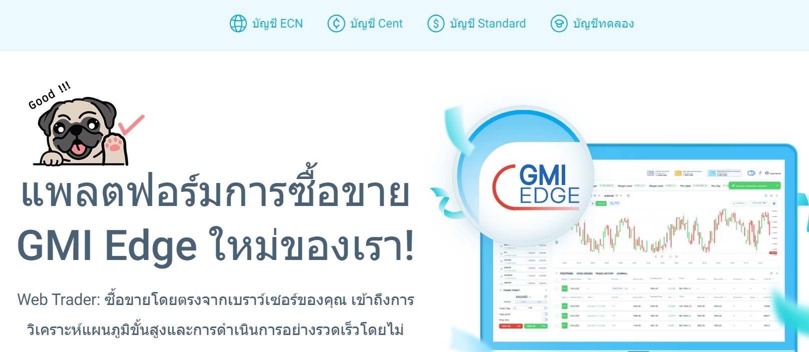 โบรกเกอร์ GMI Markets ในสายตานักเทรดชาวไทย โบรกเกอร์ GMI Markets ในสายตานักเทรดชาวไทย
